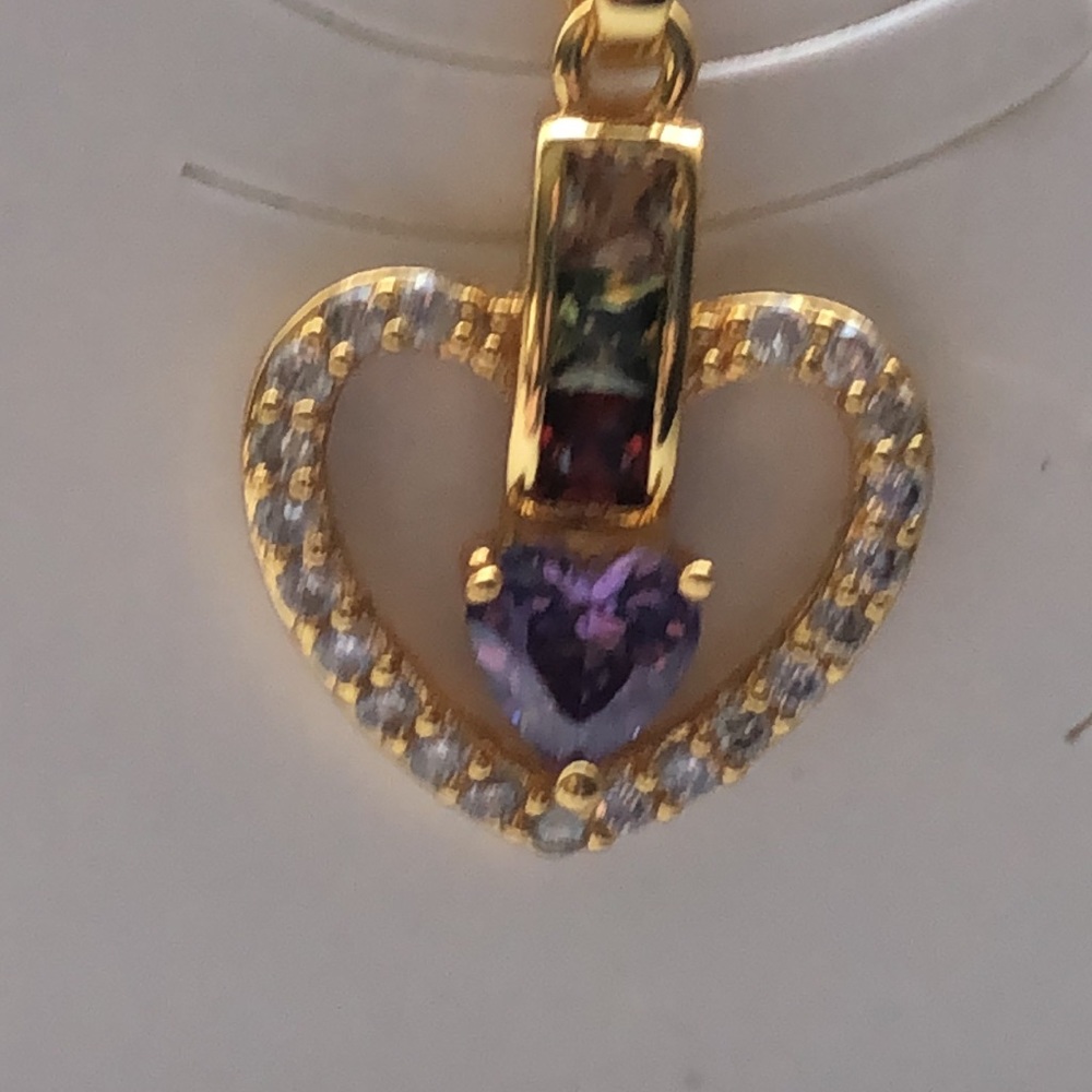 Tri-Color Necklace Set - Picture 2 of 11